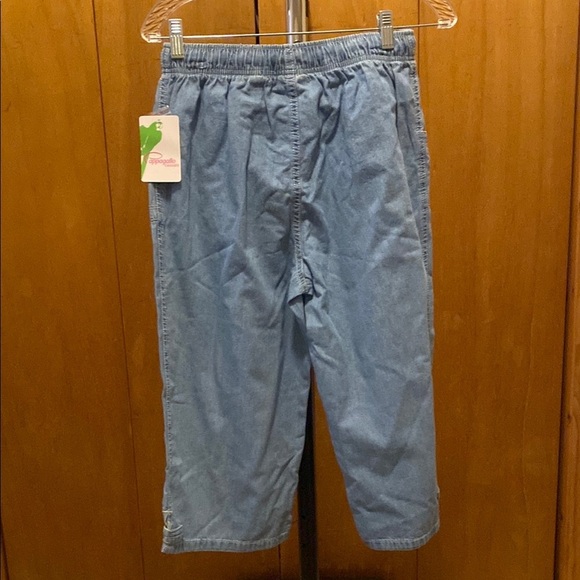 Cappagallo Casualz Denim Capri Pants Sz S NWT - Picture 3 of 14